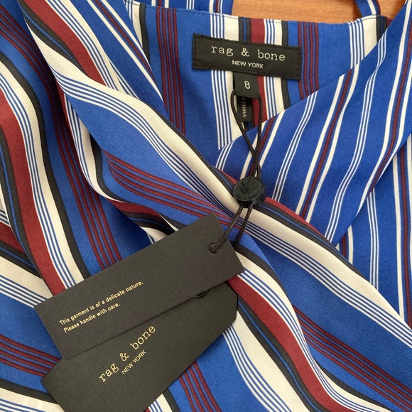 new Rag & Bone Felix jumpsuit 100% silk size 8 - Picture 12 of 12